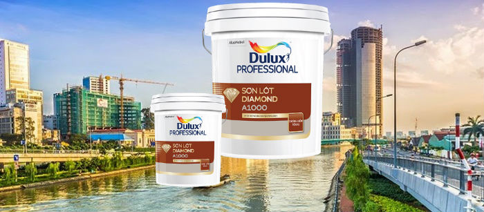 Sơn lót dự án Dulux Professional Diamond A1000 nội thất