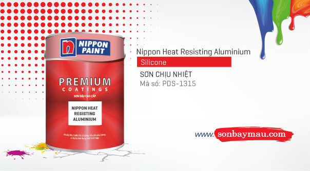 Sơn chịu nhiệt Nippon Heat Resisting Aluminium