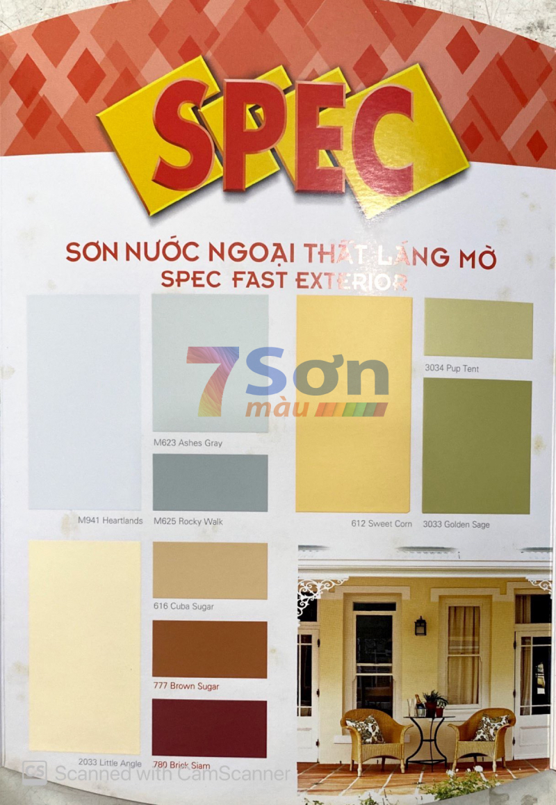 Bảng màu sơn Spec ngoài trời - Với bảng màu sơn Spec ngoài trời phù hợp và đa dạng, bạn có thể tìm kiếm ý tưởng trang trí ngôi nhà của bạn. Hãy xem ảnh liên quan để tìm kiếm màu sơn phù hợp cho kế hoạch của bạn.
