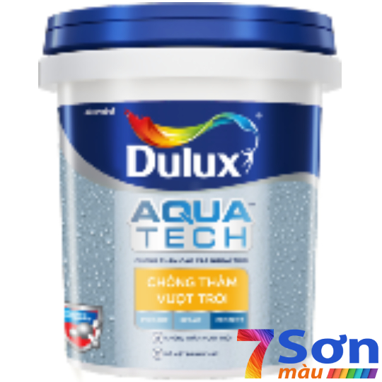 Chất chống thấm Dulux Aquatech: Sơn chống thấm Dulux Aquatech có chất lượng tuyệt vời và một màu sắc độc đáo, giúp trang trí và bảo vệ tường nhà của bạn một cách tuyệt vời. Bởi vì nó chống lại nước, bạn sẽ không còn phải lo ngại về những cơn mưa bất chợt nữa.