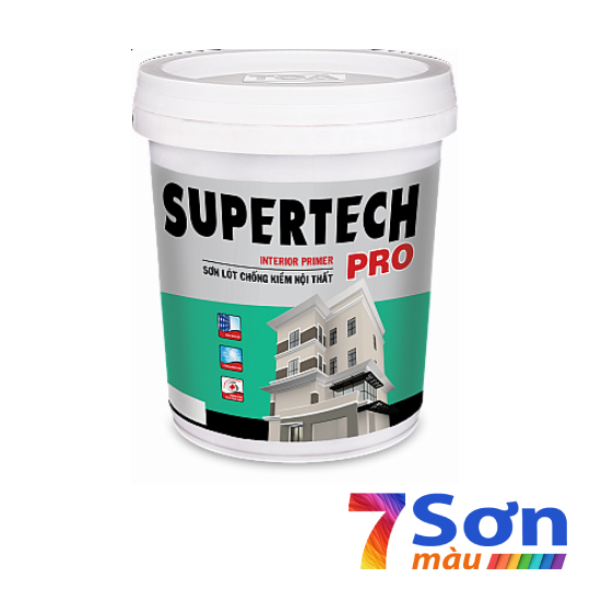 Để sơn nhà của bạn chống nước và không dính bẩn lâu hơn, hãy chọn Supertech Pro! Sản phẩm này đã được kiểm nghiệm và chứng nhận đạt tiêu chuẩn cao nhất, đảm bảo cho bạn sự yên tâm và an tâm.
