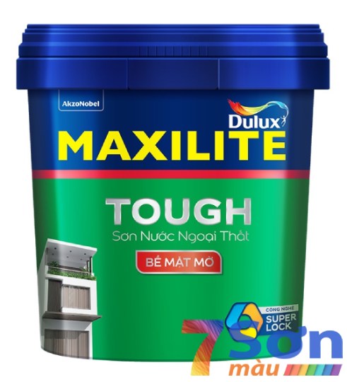 Sơn Maxilite Tough từ Dulux 28C ngoài trời bề mặt mờ (15 Lít)