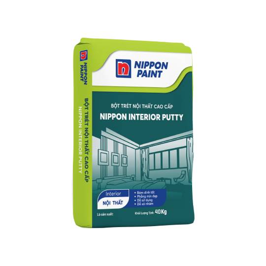 Bột Trét Nội Thất Nippon Interior Putty