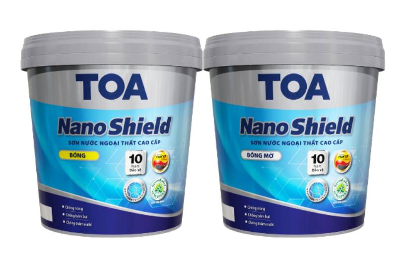 Sơn ngoại thất cao cấp TOA NanoShield