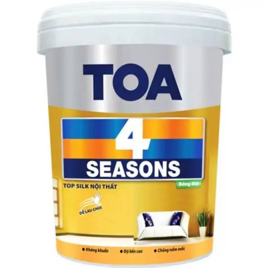 Sơn nội thất TOA 4 Seasons Interior Top Silk Sheen