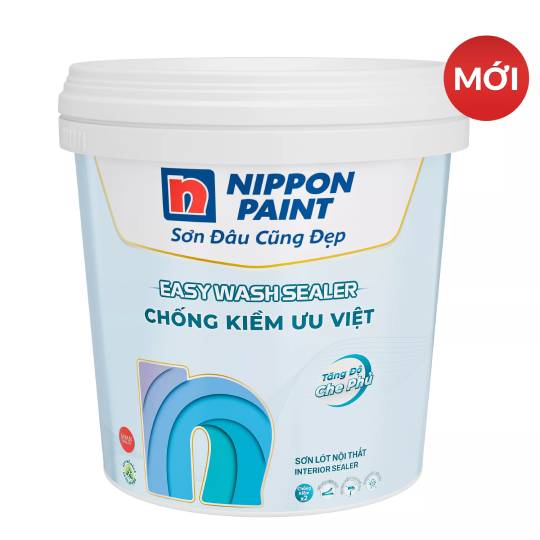 Sơn Lót Nội Thất Chống Kiềm Nippon Easy Wash Sealer