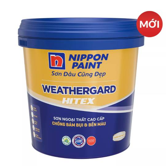 Sơn Nippon WeatherGard HiTex Bóng