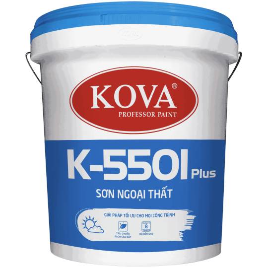Sơn Ngoại Thất Cao Cấp KOVA K-5501 Plus
