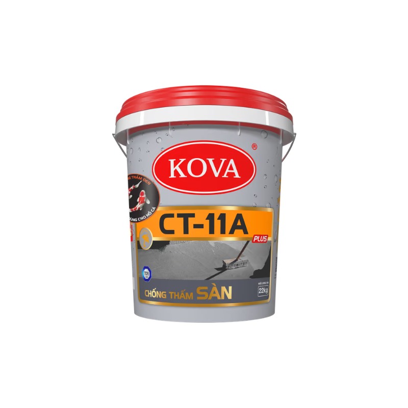 Thùng chất chống thấm Kova CT-11A Plus Sàn Đen
