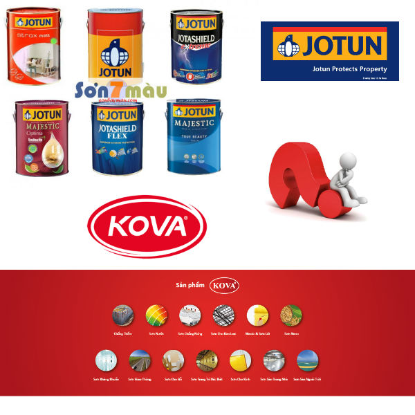 So sánh sơn Jotun và Kova - tốt hơn: Nếu bạn đang phân vân giữa sơn Jotun và Kova, hãy xem những hình ảnh liên quan đến hai sản phẩm này để tìm hiểu về ưu điểm và nhược điểm của từng loại sơn. Chúng tôi sẽ giúp bạn lựa chọn loại sơn tốt nhất cho công trình của mình.