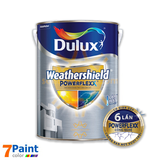 Sơn ngoại thất Dulux Weathershield PowerFlexx (5 Lít)
