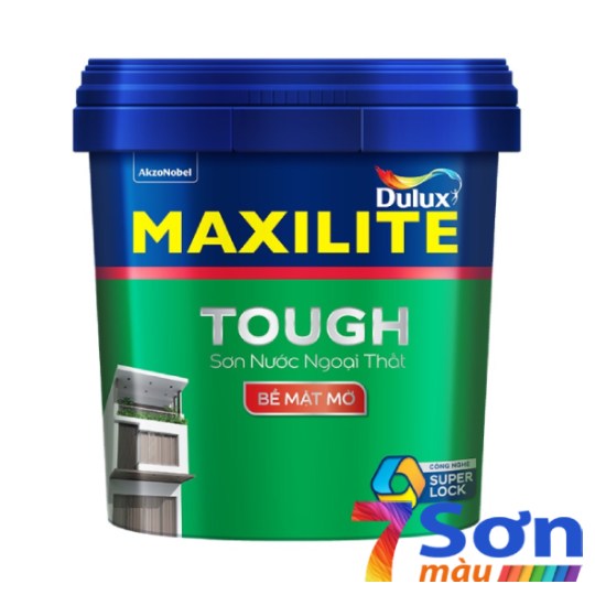 Sơn Maxilite Tough từ Dulux 28C ngoài trời bề mặt mờ (15 Lít)