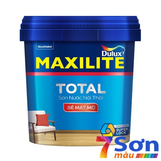 Sơn Maxilite Total từ Dulux 30C trong nhà bề mặt mờ (15 Lít)