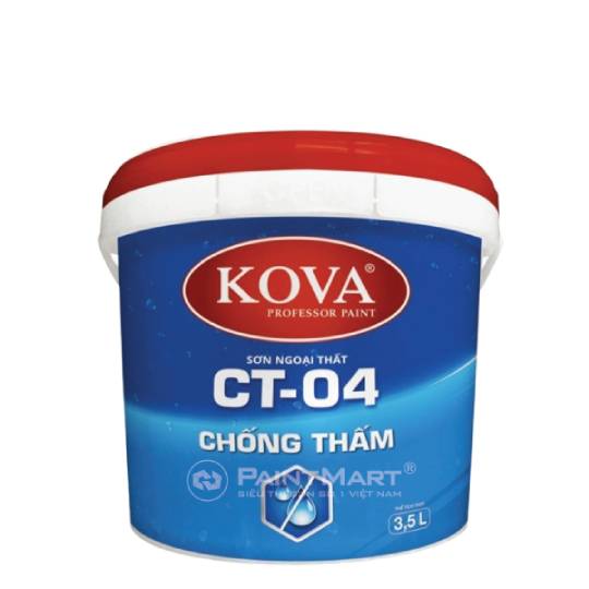 Sơn Ngoại Thất Cao Cấp KOVA CT-04 Chống Thấm
