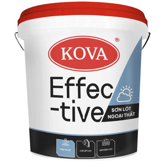 Sơn Lót Ngoại Thất Kháng Kiềm KOVA Effective