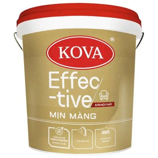 Sơn Nội Thất KOVA Effective Mịn Màng