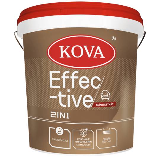 Sơn Nội Thất KOVA Effective 2IN1