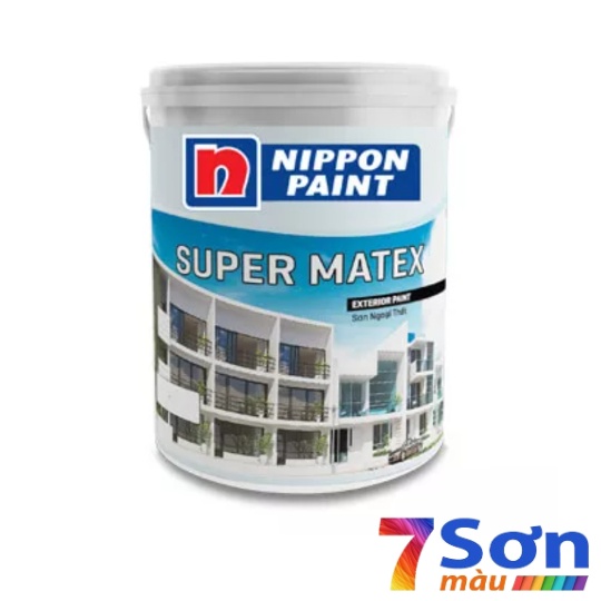 Sơn ngoại thất Nippon Super Matex (18 Lít)