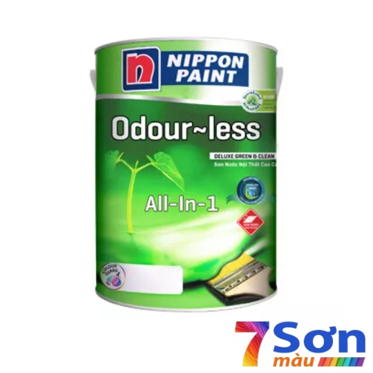 Sơn nội thất cao cấp Nippon Odour-less Duluxe All-In-1