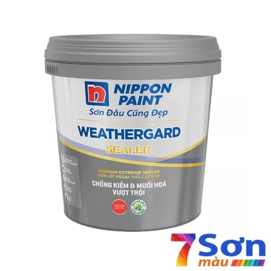Sơn lót ngoại thất Nippon WeatherGard Sealer (5 lít)
