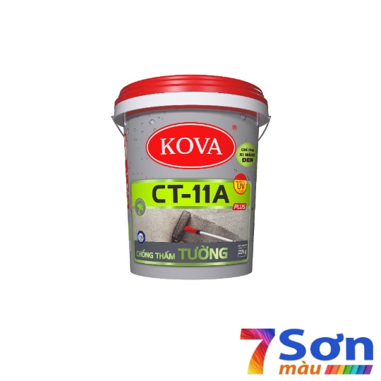 Chất chống thấm cao cấp Kova CT-11A Plus Tường Đen 22kg