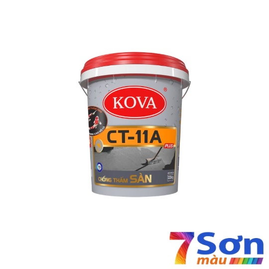 Chất chống thấm cao cấp Kova CT-11A Plus Sàn Đen 22kg