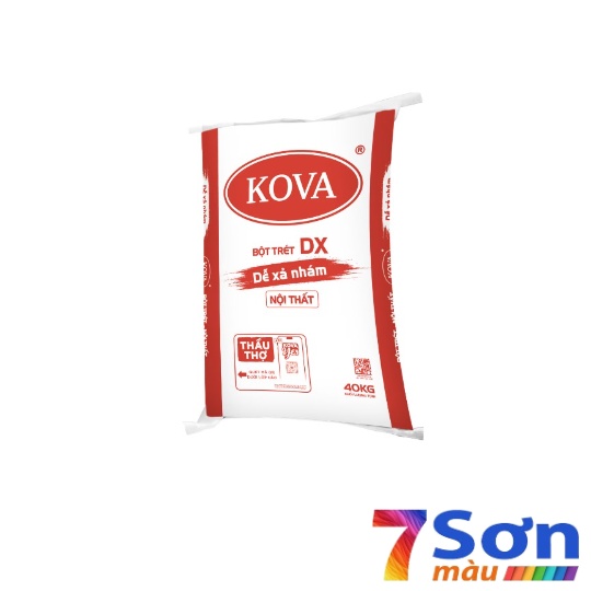 Bột trét nội thất Kova DX 40kg