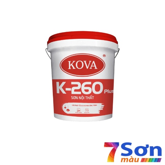 Sơn không bóng trong nhà Kova K260