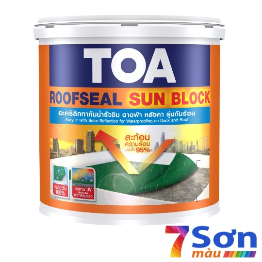 Sơn chống nóng TOA Roofseal Sun Block 20kg