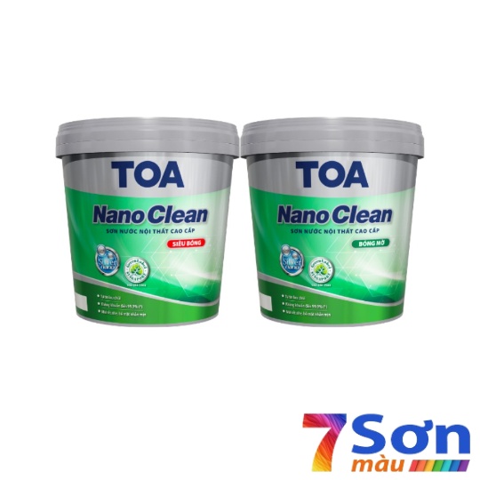 Sơn nội thất cao cấp TOA NanoClean
