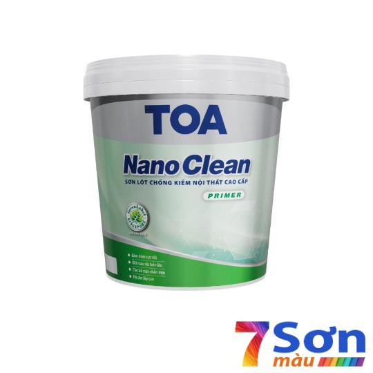 Sơn lót chống kiềm nội thất cao cấp TOA NanoClean