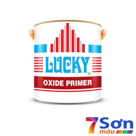 Sơn chống rỉ Lucky Oxide Primer Đỏ (17.75 Lít)
