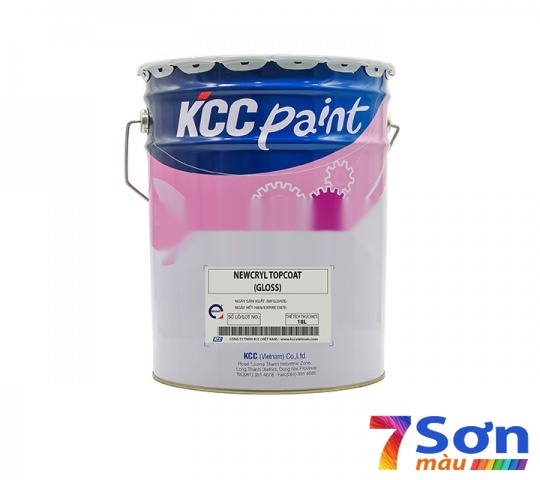 Sơn Công Nghiệp KCC Newcryl Topcoat (Acrylic phủ bê tông, vữa)