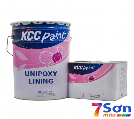 Sơn Sàn Epoxy Tự San Phẳng Không Dung Môi KCC Unipoxy Lining